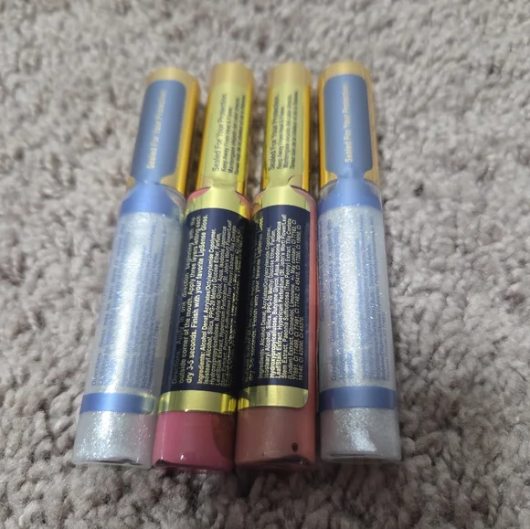 Set of 4 NEW Sealed Lipsense Diamond Kiss, Razzberry, Apple Cider Glosses - Picture 3 of 4